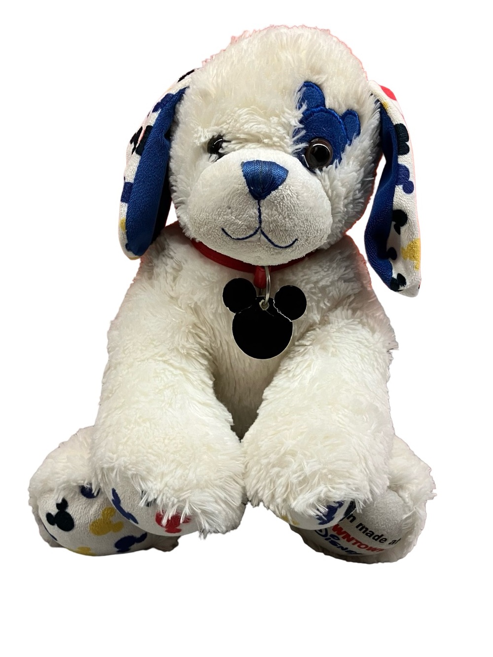 Retired Build-A-Bear Downtown Disney Puppy Dog Plush 2012 BAB Hidden Mickey Stuf